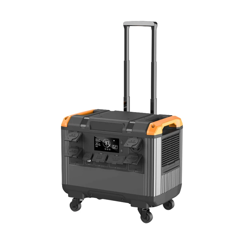 3000 Вт уличная Портативная Солнечная аккумуляторная станция мобильный источник