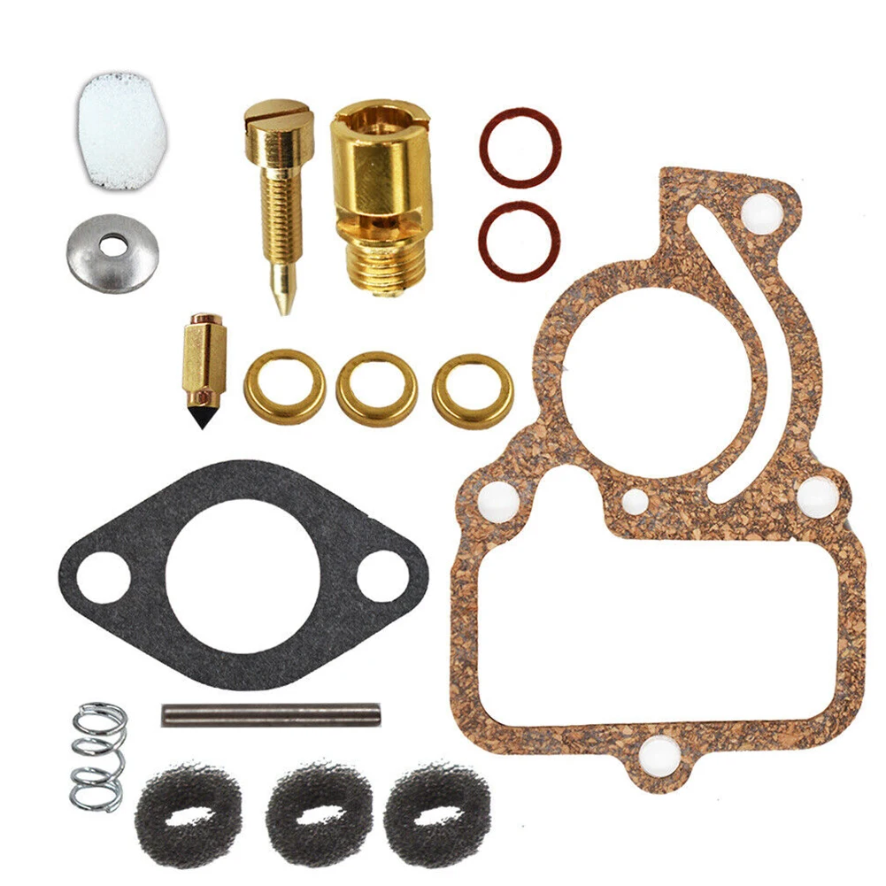 Carburetor Rebuild Kit NO STICK VALVE Repair Tractor CUB Carb Carburetor Farmall International Kit Attachments