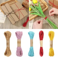 10m crafts christmas decoration xmas accessories wedding ribbons twine string diy supplies paper rope handmade accessory