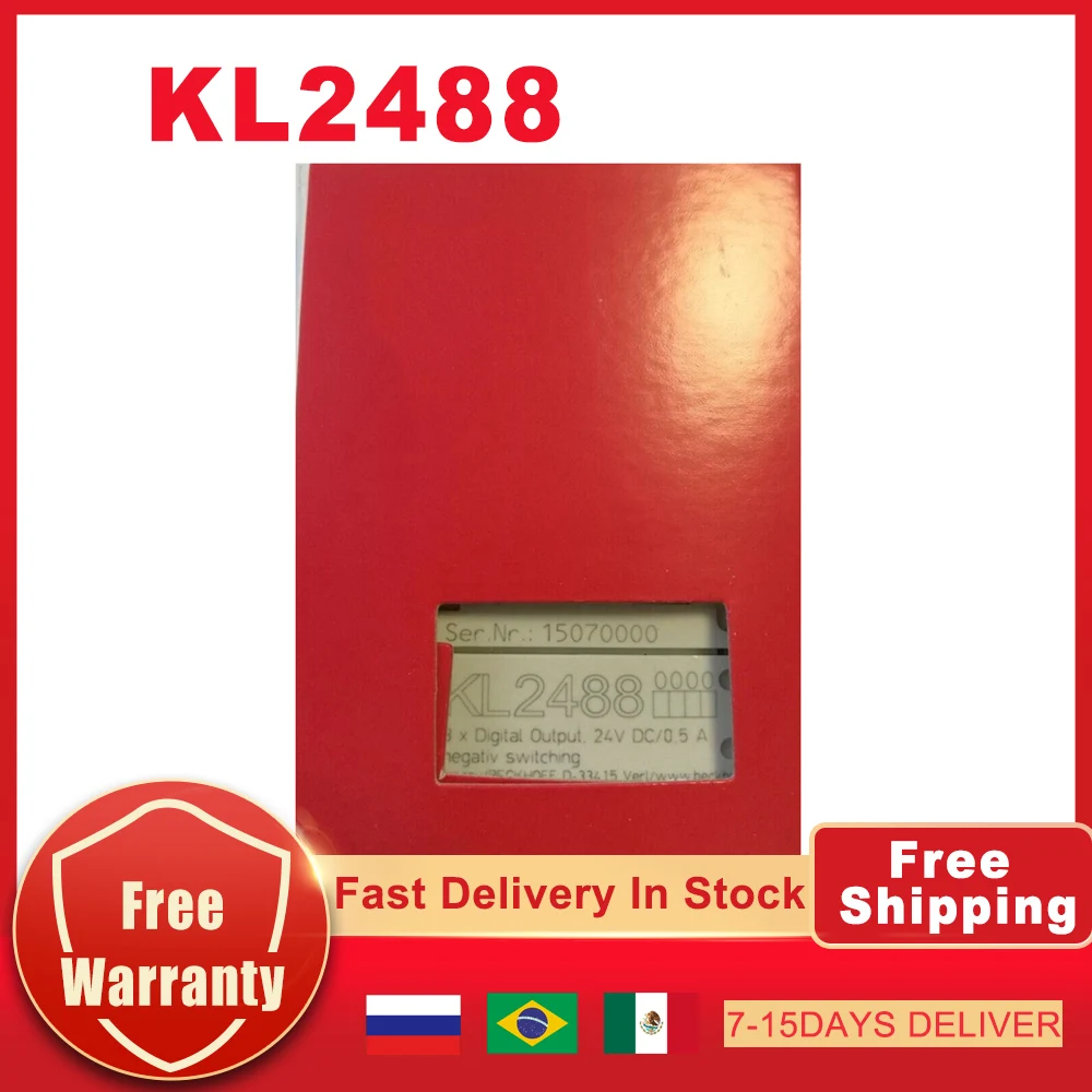 

New Original KL2488 KL 2488 8channel Digital Output Terminal PLC Module Fast Delivery