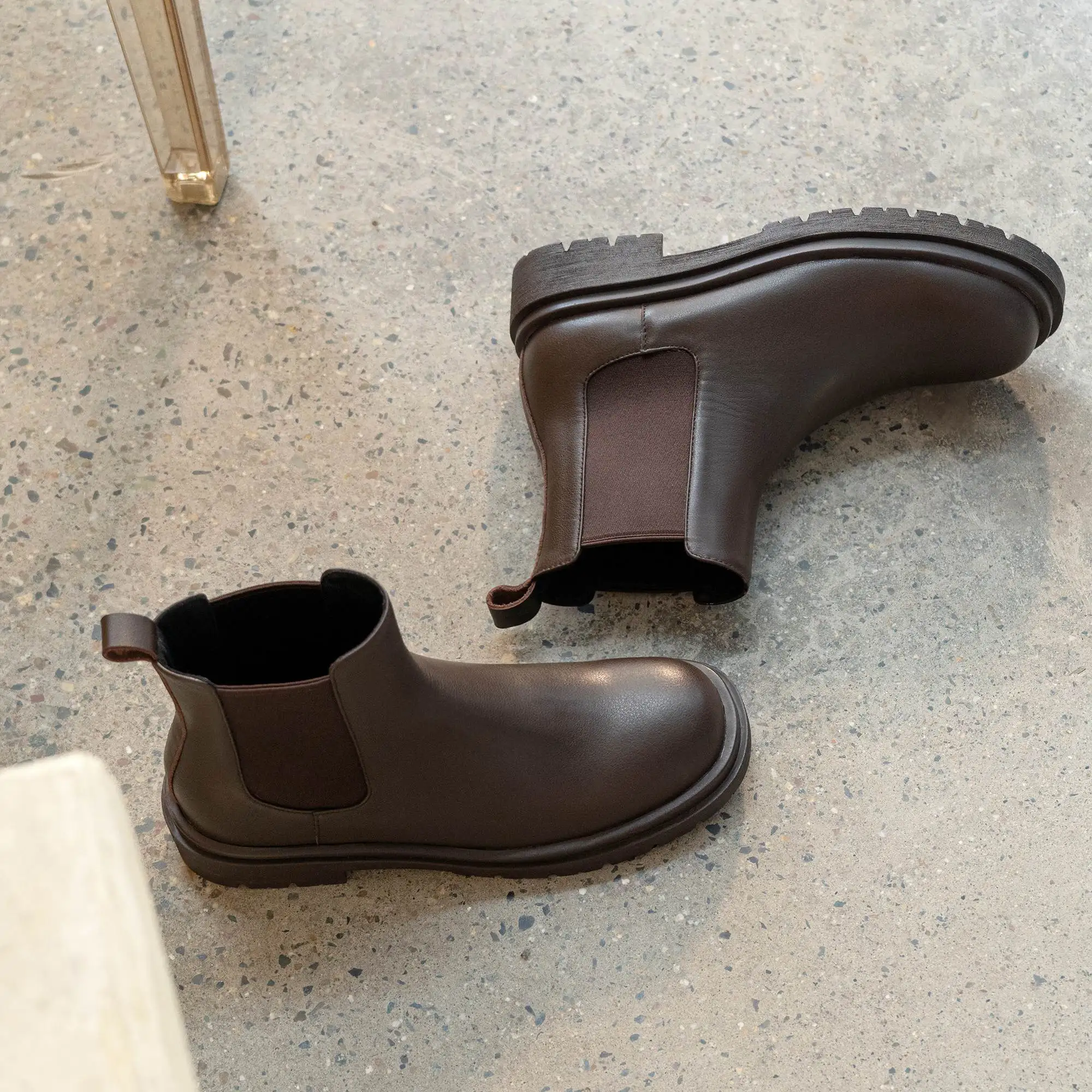 Krazing Pot из коровьей кожи базовая одежда ботильоны-гладиаторы с круглым носком