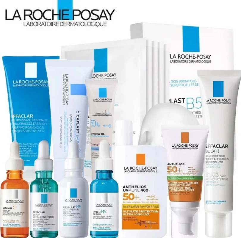 

La Roche Posay Effaclar Hyalu B5 Vitamin C Niacinamid B3 30ml Mat Lotion Hyaluronic Acid Facial Essence Containing Anti-aging