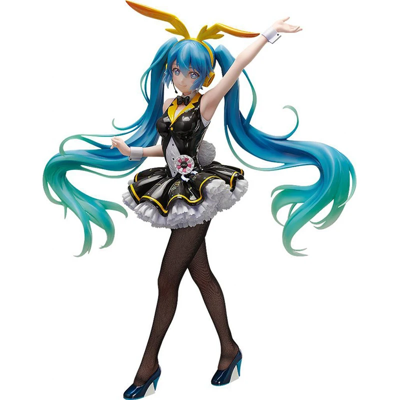 

Original Freeing B-Style Vocaloid Hatsune Miku My Dear Bunny 1/4 Anime Action Figure Pvc Collection Model Children Toy for Gifts