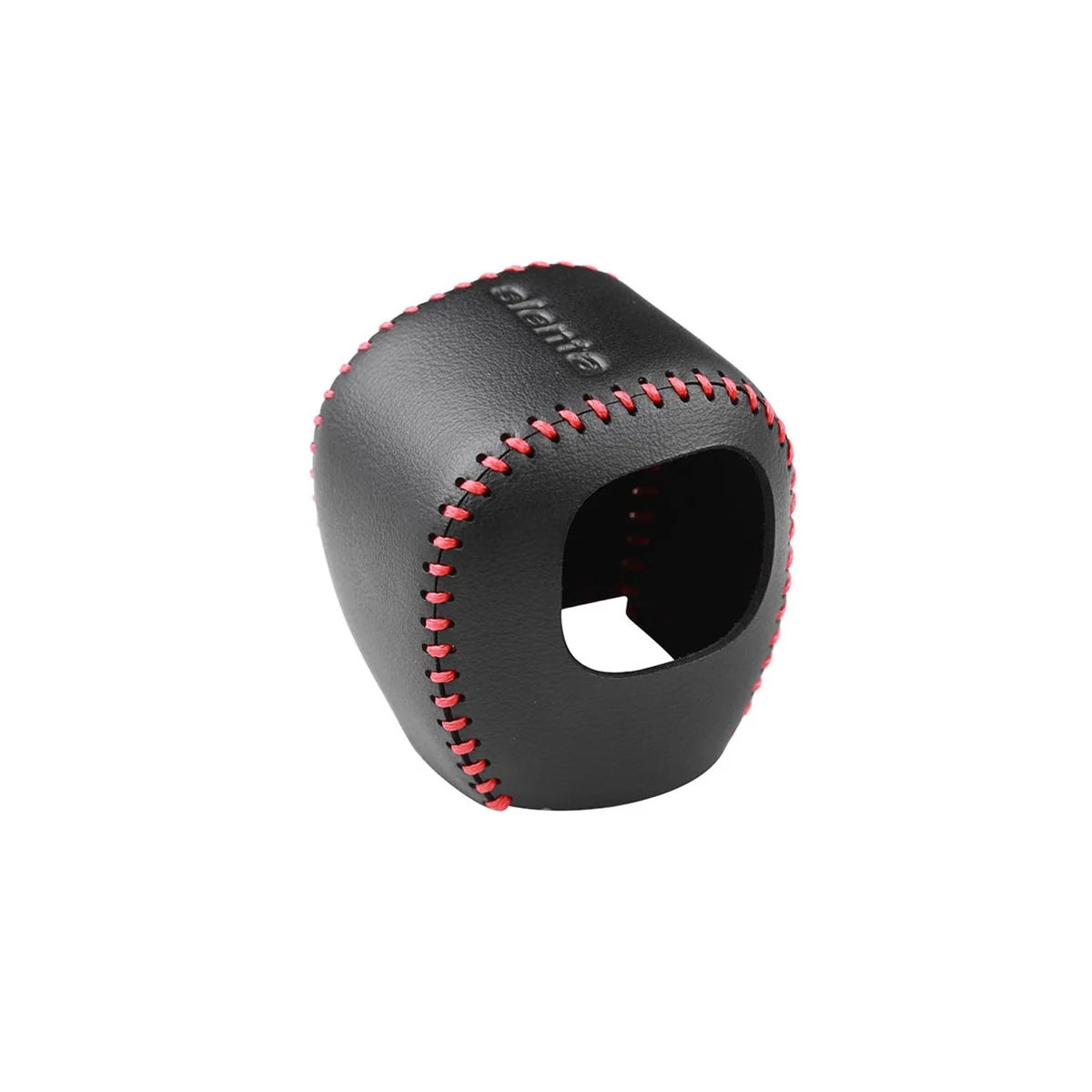 

Кожаный чехол для защиты ручки переключения передач для Toyota SIENTA 2022, ошейники переключения передач для автомобильного интерьера, черный + кр...