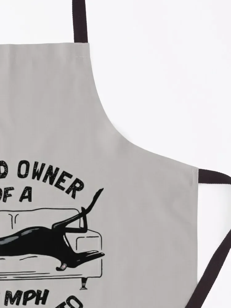 Гордый właściciel картофеля на диван 45 миль в час — забавный подарочный фартук для