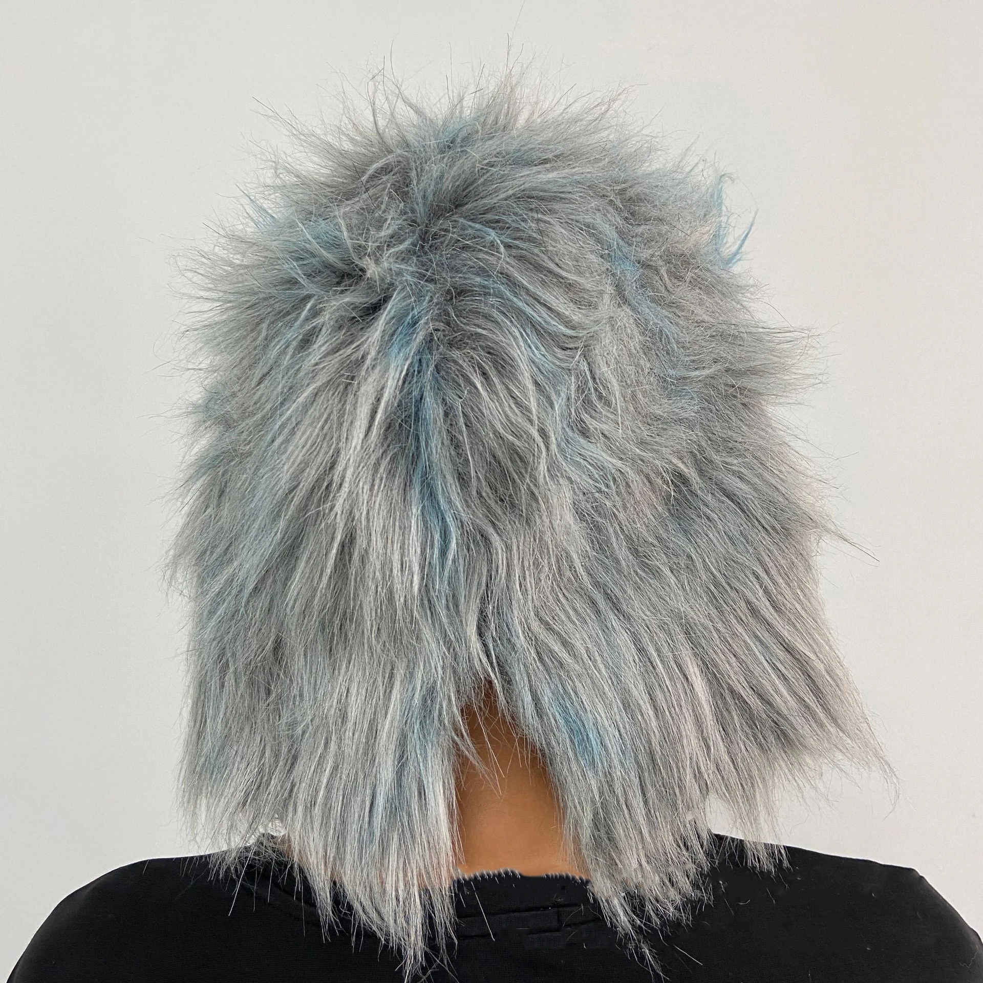 Шлем из латекса с изображением Чеширского кота