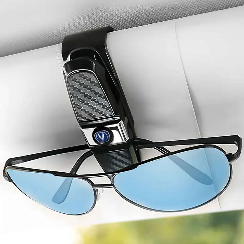 Автомобильный козырек очки зажим для солнцезащитных очков чехол с фиксированной