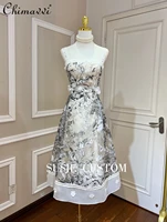 fashion printed letter lace sewing patchwork retro dress for female 2022 summer new three dimensional flower decoration women