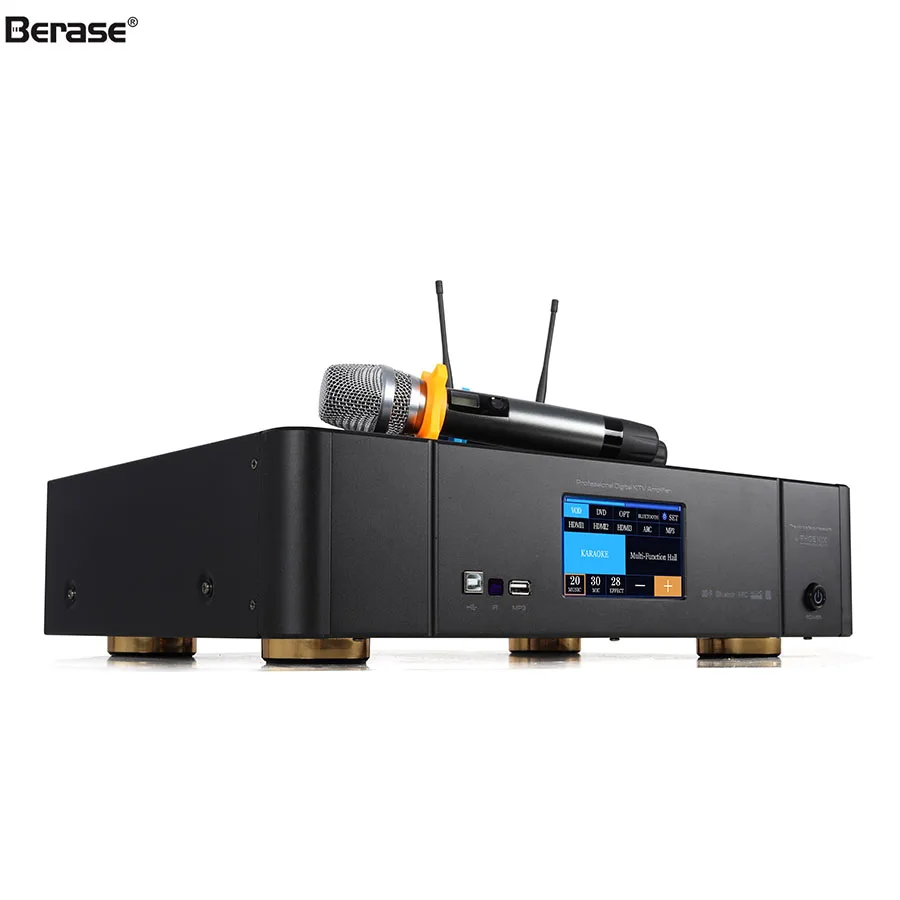 Профессиональные 2-канальные аудио усилители мощности Berase Audio для KTV сабвуфера