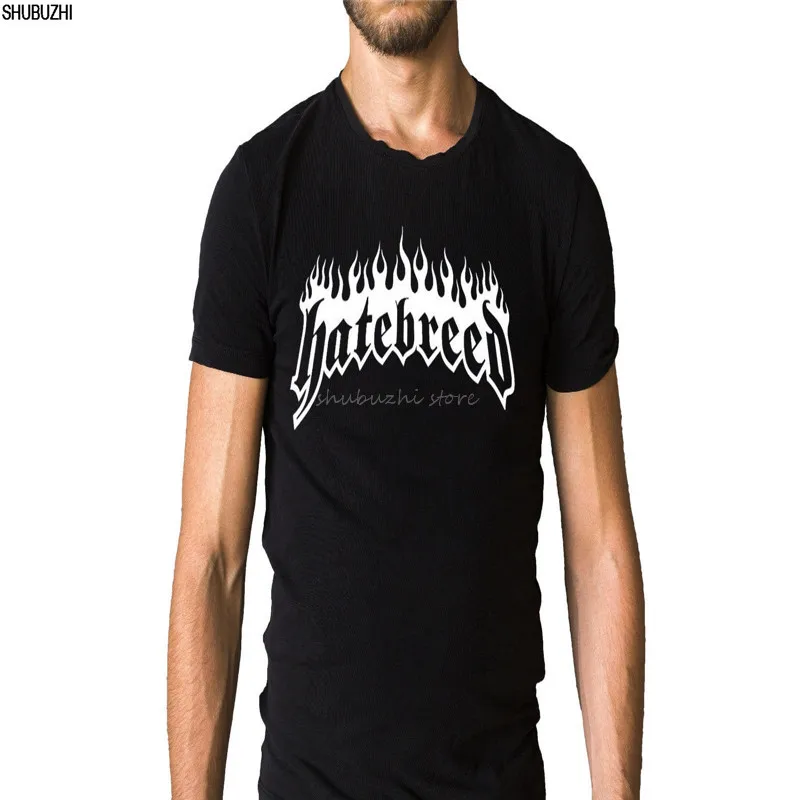 

Hatebreed Band Logo Black T-Shirt New Fashion Mens Short Sleeve T Shirt Cotton T Shirt New shubuzhi Fashion Hot Youth sbz4408