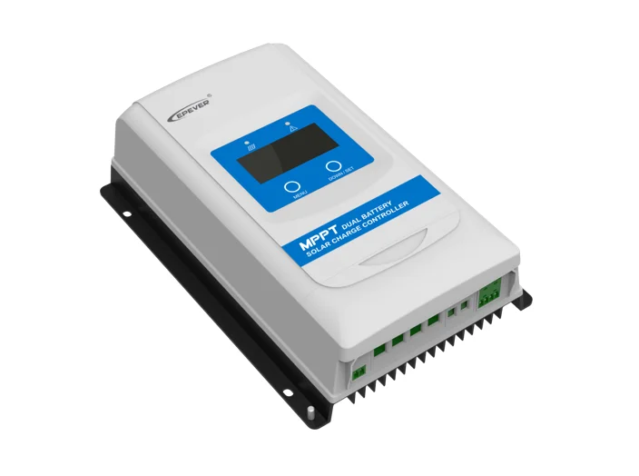 Контроллер солнечной батареи с двойной батареей MPPT фотоконтроллер заряда в 30 А