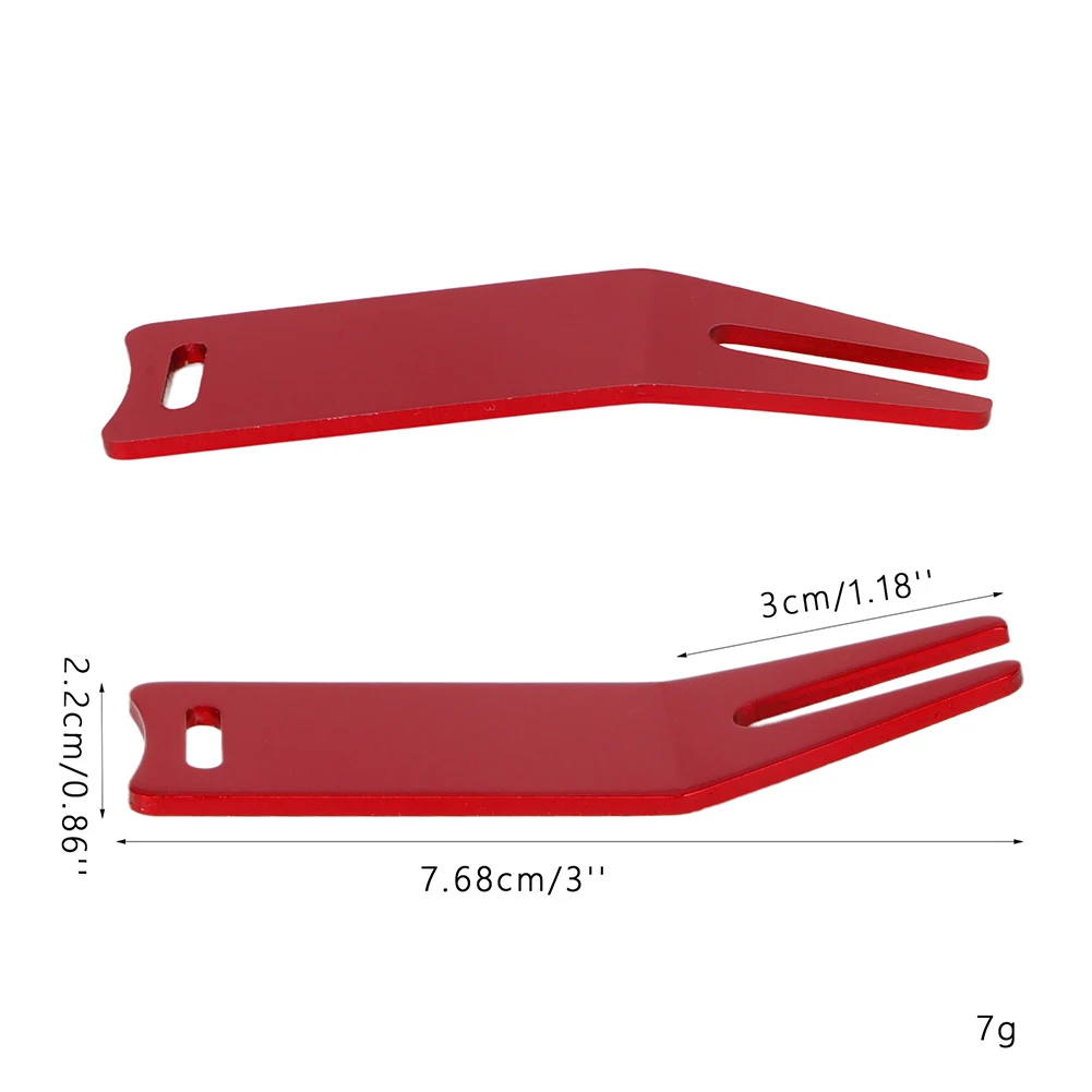 Инструмент для ремонта Divot гольфа зеленая вилка портативный уличный очиститель