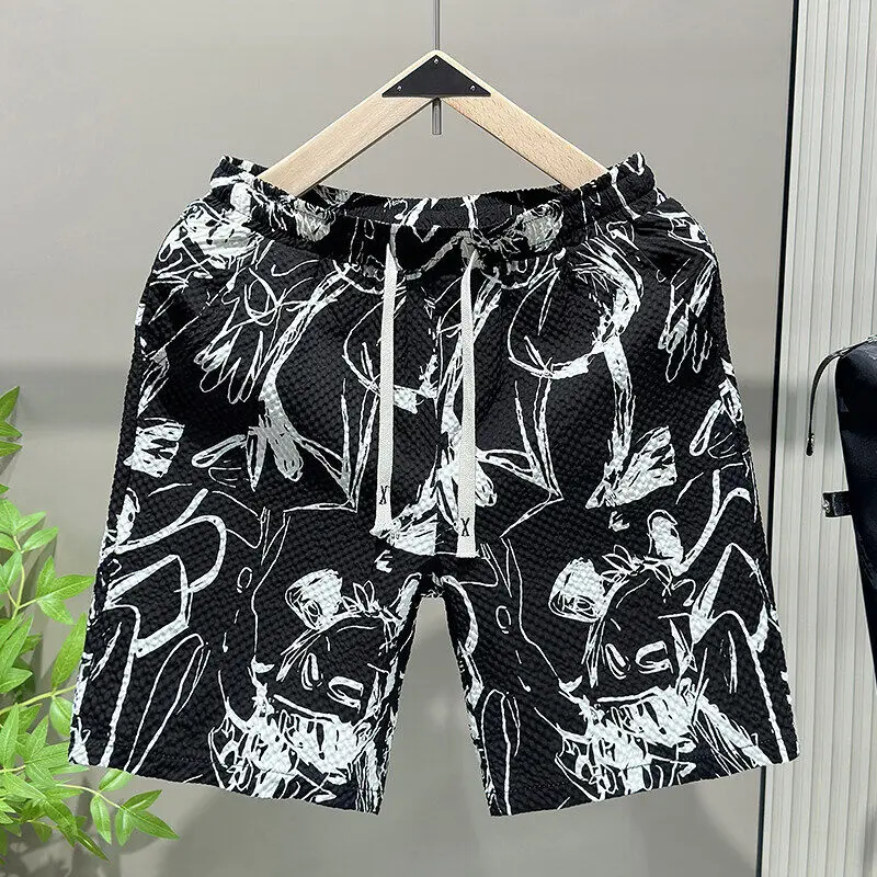 Мужские летние шорты Nike печатные