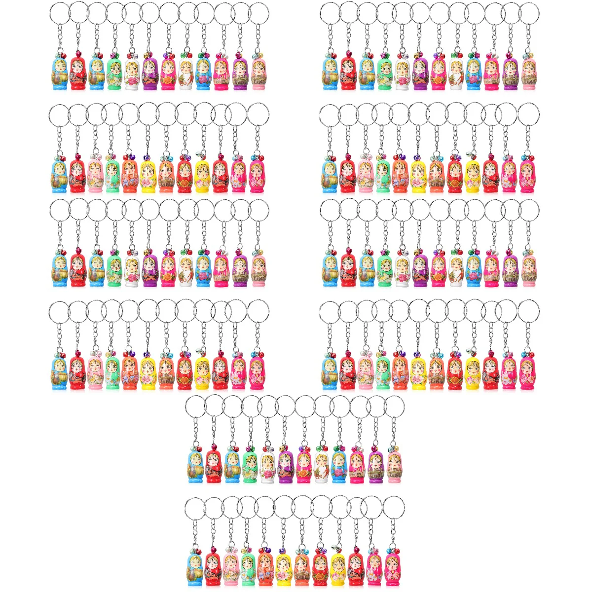 

120 шт., брелки для ключей