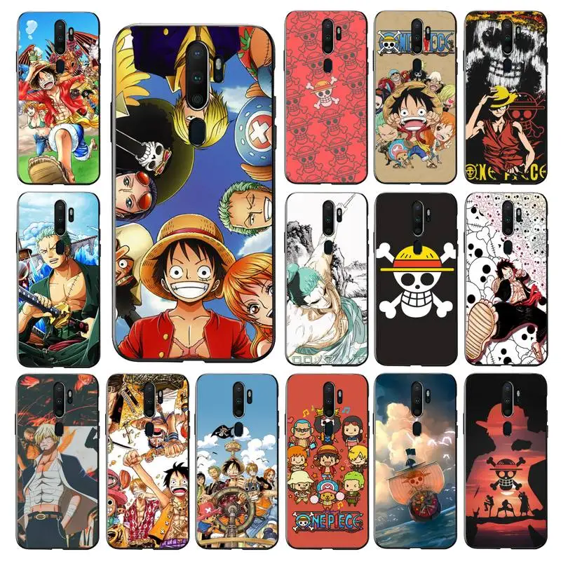 

BANDAI Japan Anime One Pieces Phone Case for Vivo Y91C Y11 17 19 17 67 81 Oppo A9 2020 Realme c3