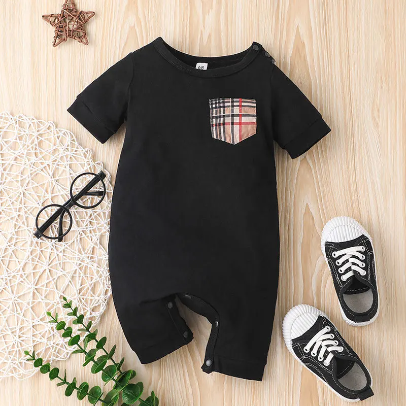 Новинка 2022 летний детский комбинезон для новорожденных мальчиков хлопковые
