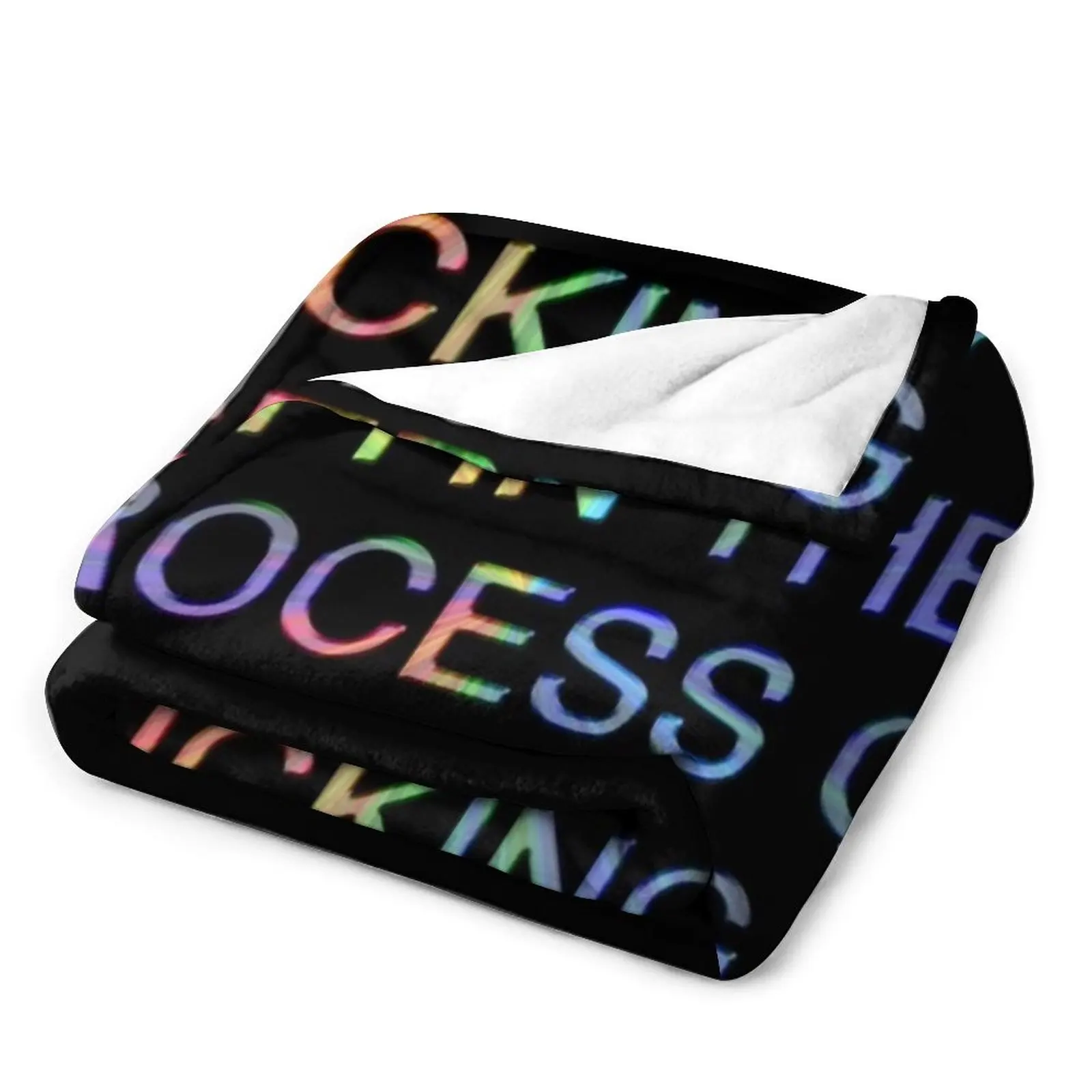 Пушистое одеяло для дивана с рисунком ногами и раком