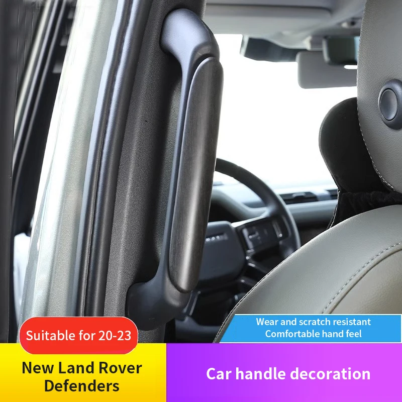 

20-23 Land Rover Defender Rear Seat B Pillar Handle Stick New Defender 110 Modified Door Handle Decoration Accessories