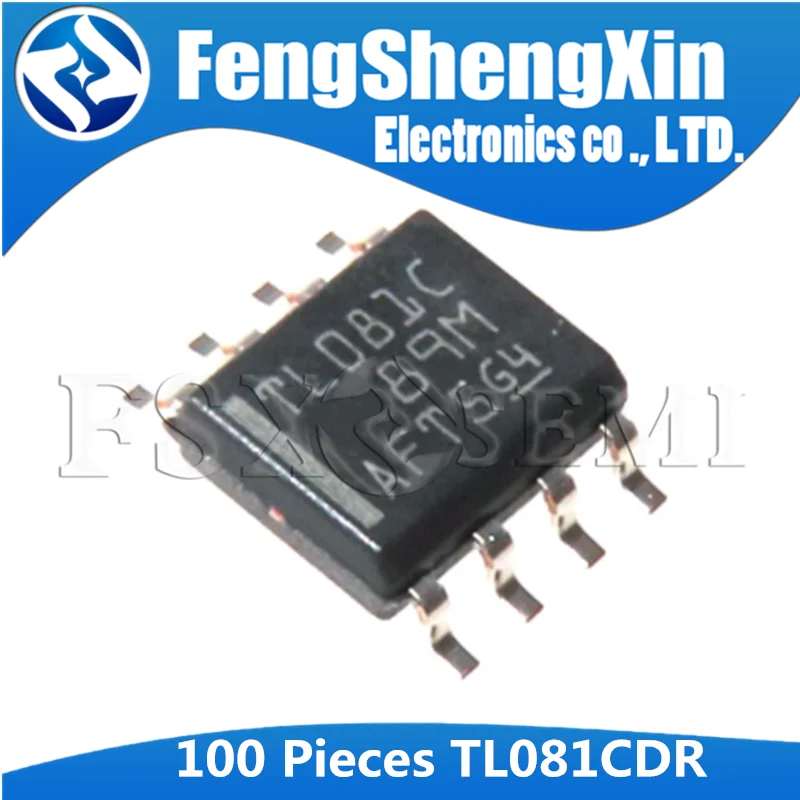 

100PCS TL081CDR SOP8 TL081C SOP TL081 SOP-8 081C SMD JFET-INPUT OPERATIONAL AMPLIFIERS IC