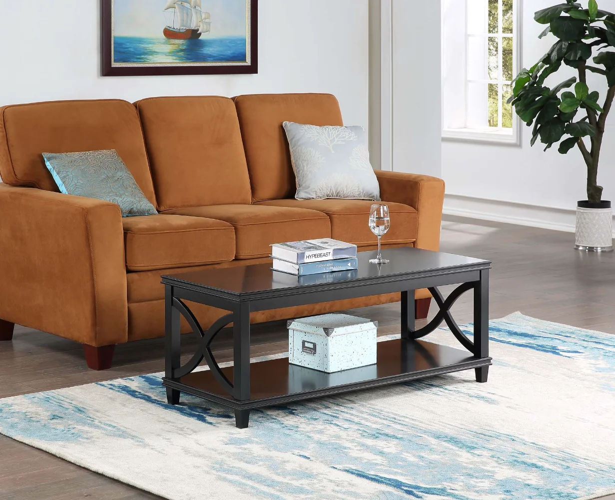

Florence Coffee Table, Black Living Room Furniture Table tea table
