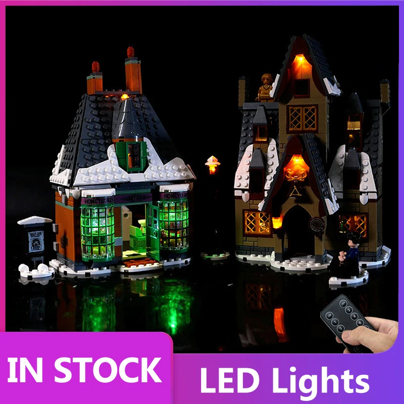 

LED Light Kit For 76388 Village Visit Collectible Model DIY Toys Blocks Bricks Only Lighting Kit Not Include Model