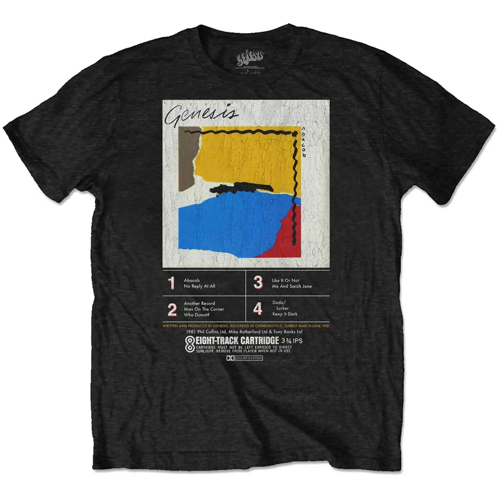 Футболка Genesis Abacab 8 Track