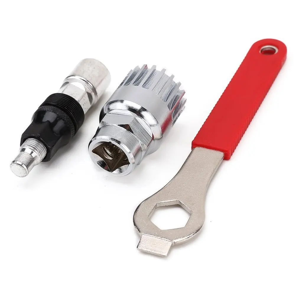 

Bike Reparation Tools Bicycle Cycle Crank Professional Extractor Puller Bottom Bracket Remover Removal Spanner Repair Tool Kit