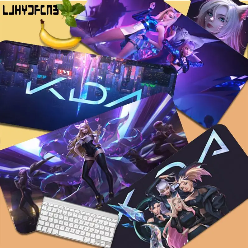 

League Of Legends Kda Boy Pad Gamer Speed Mice Retail Small Rubber Mousepad Size For Gameing World Of Tanks CS GO Zelda