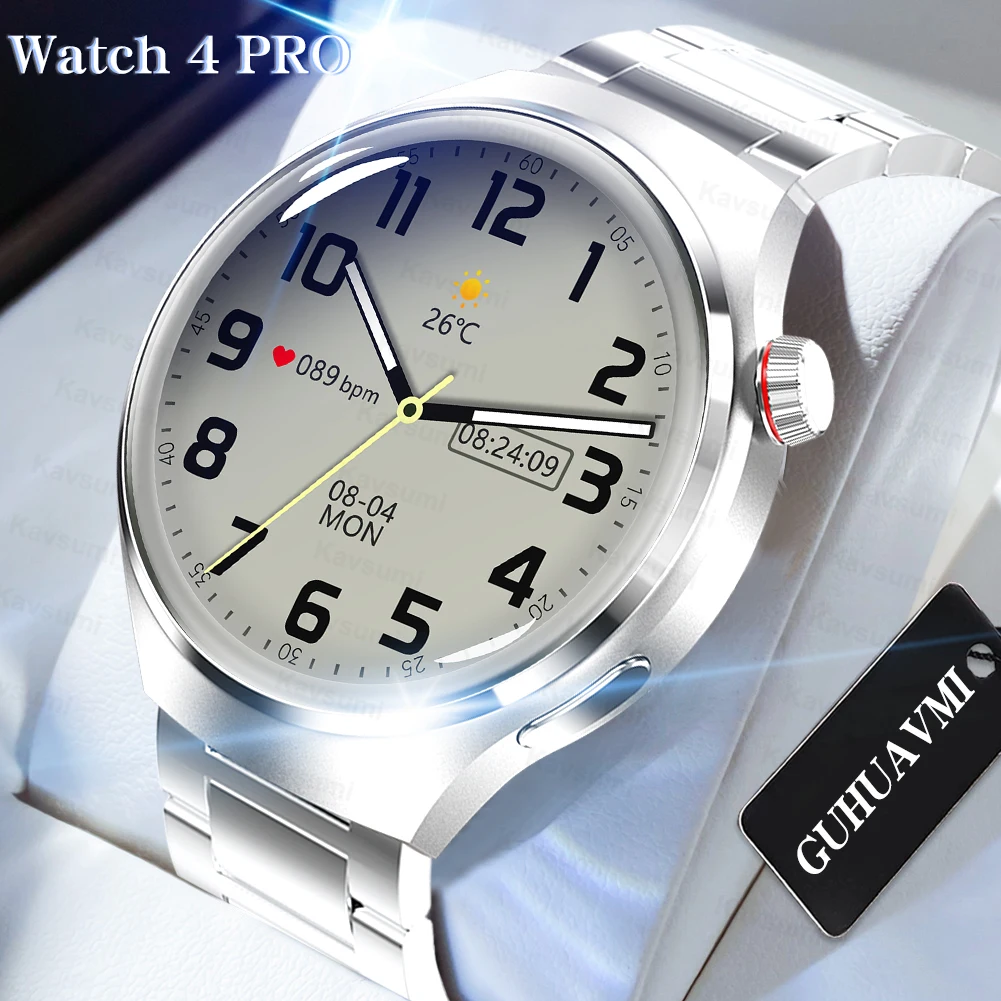 For Huawei Apple Watch GT4 Pro New Smart Watch Men Blood Sugar NFC BT Call GPS Motion Tracker Compass Bracelet Women Smartwatch