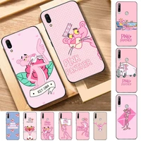 yinuoda pink panther phone case for huawei y 6 9 7 5 8s prime 2019 2018 enjoy 7 plus