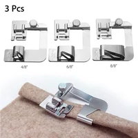 1pc 131922mm domestic sewing machine foot presser foot rolled hem feet for brother singer sewing accessories 7yj243