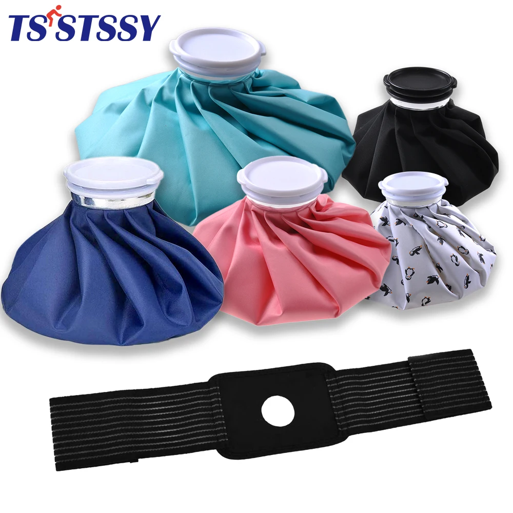 Professional Reusable Ice Bag with Adjustable Bandage Wrap Cold and Hot Therapy Relief Head Arm Leg Waist Sports Injury Pain