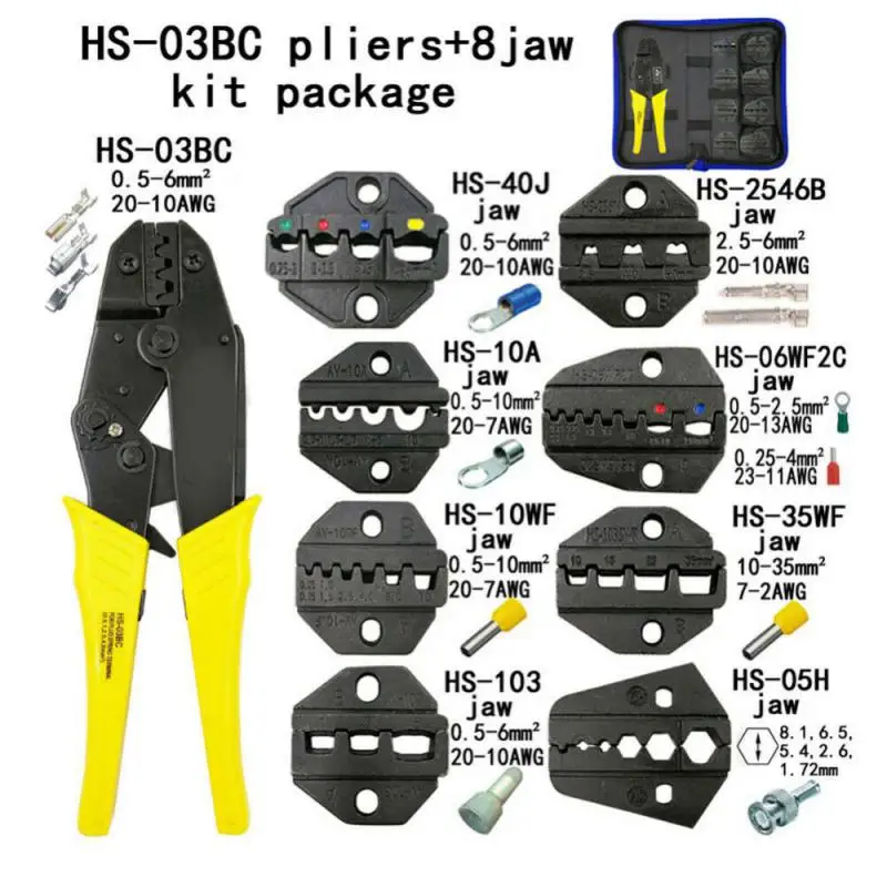 

Wire Stripper Self-adjusting Cable Cutter Crimper Automatic Wire Stripping Tool Cutting Pliers Tool for Industry