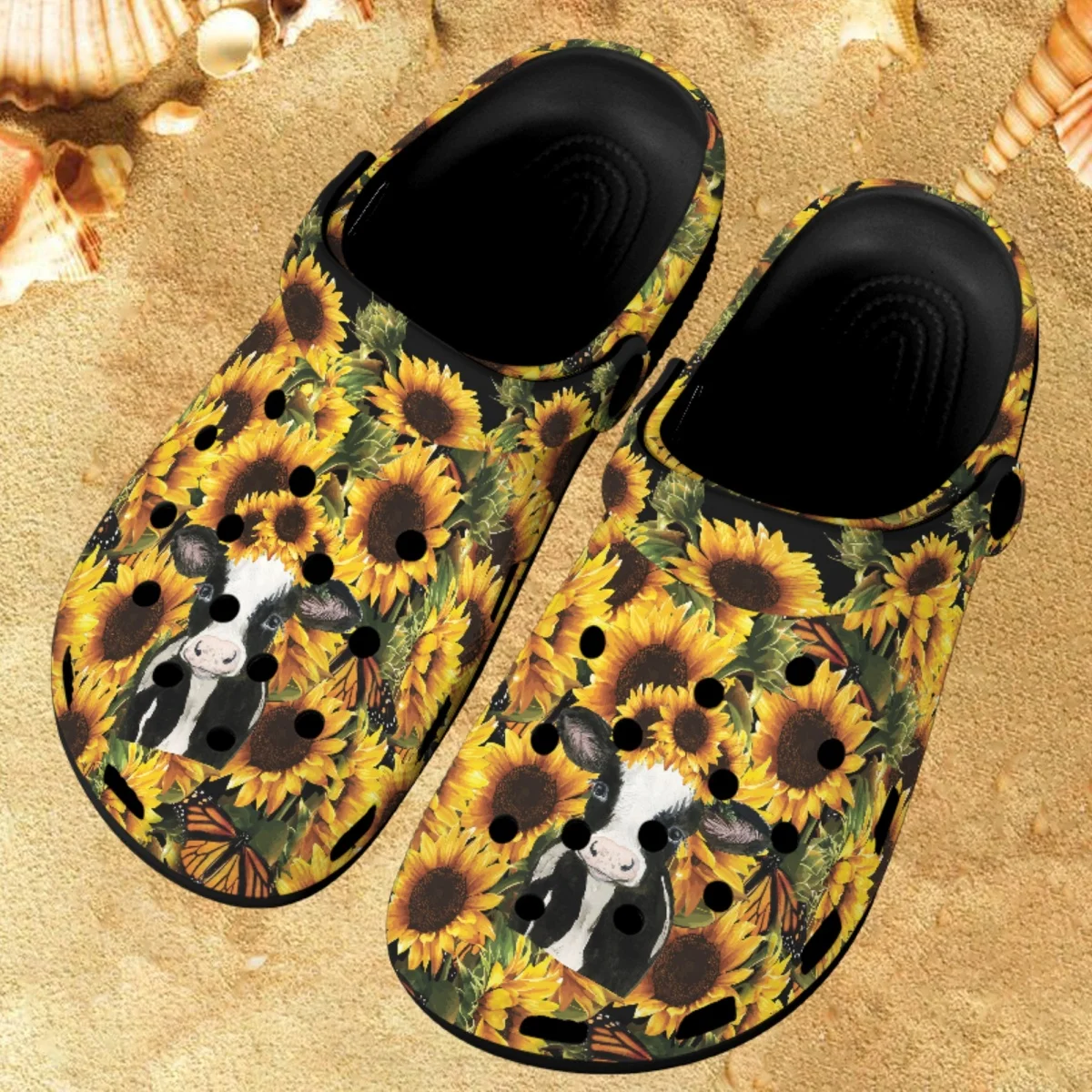 

Шлепанцы женские для дома и пляжа, дышащие сандалии из воловьей кожи, Нескользящие, для улицы, для дома, 2023