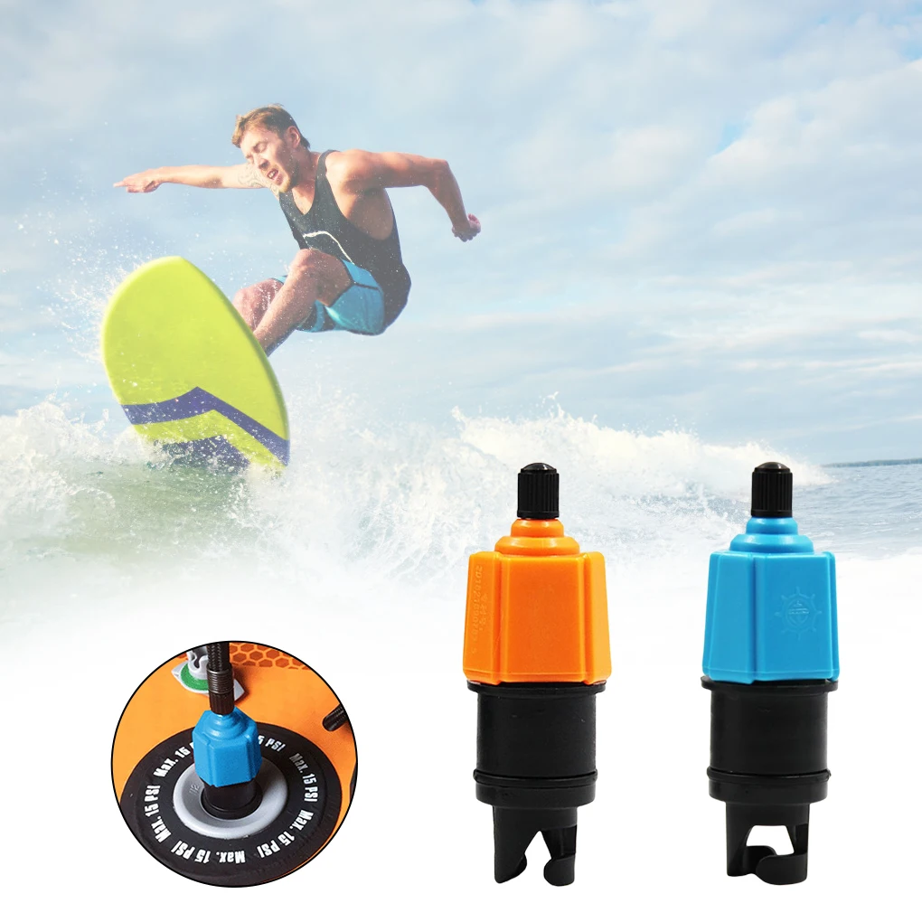 

Air Valve Adaptor Rubber Boat Inflation Paddle Board Inflatable Pump Adapter Rowing Outdoor Compressor Converter Accessory