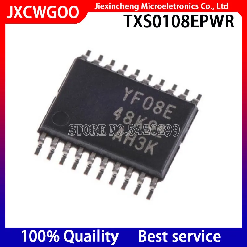

New original TXS0108EPWR YF08E TXS0108EPW TXS0108 TXS0108E TSSOP20 10PCS/LOT
