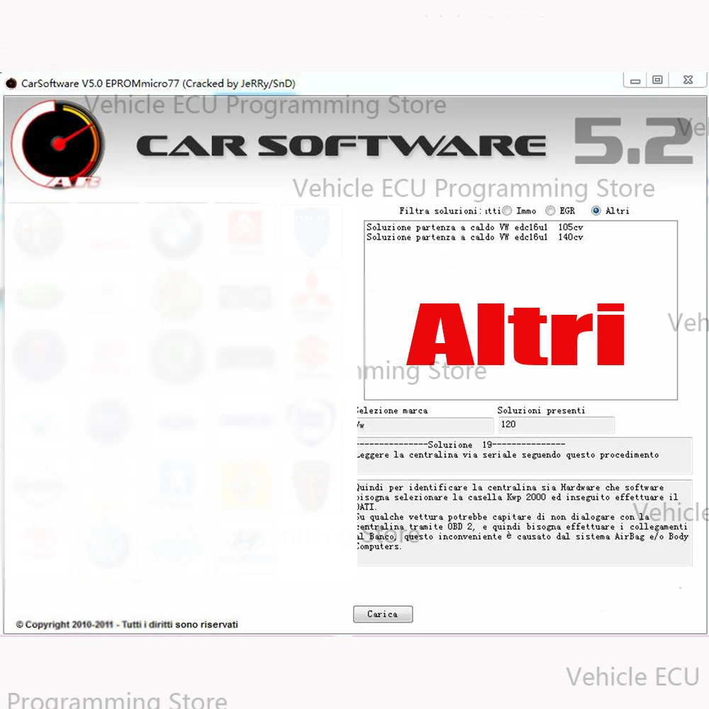 2010-2011 горячая распродажа автомобильное программное обеспечение v5.2 тюнинг