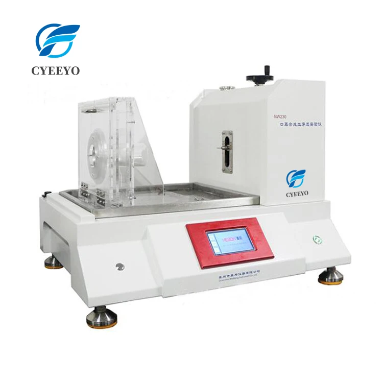 

Medical Face Mask Resistance Non-woven Permeability Fabric Protective Blood Penetration Synthetic Testing Machine Equipment