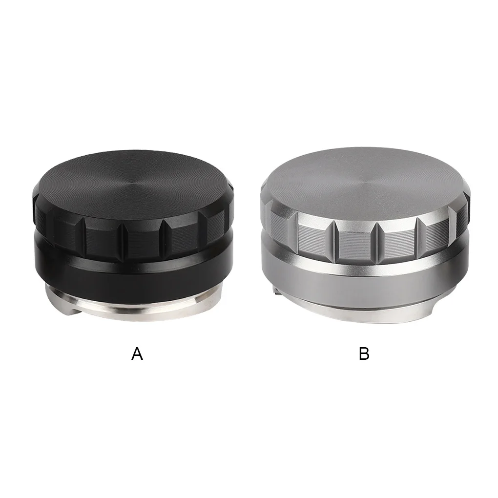

Coffee Tamper Powder Hammer Portable Washable Reusable Replacement Distributor Leveler Distribution Cafe Silver