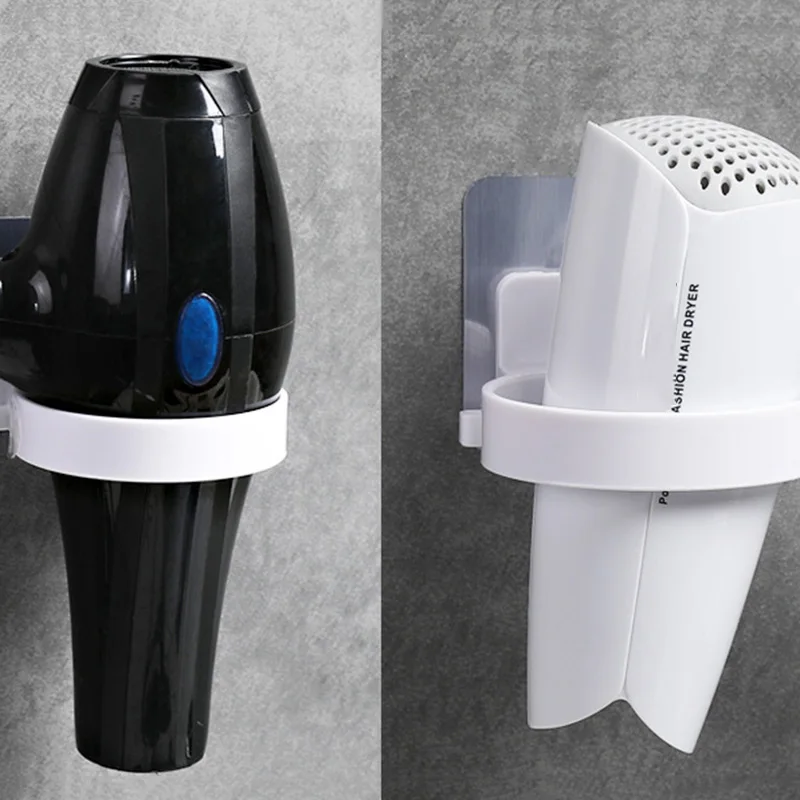 Настенный держатель для фена ванной комнаты полка из АБС-пластика стеллаж