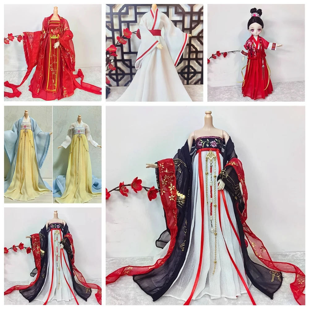 Женский костюм Hanfu 1/6 для фигурки 12 дюймов