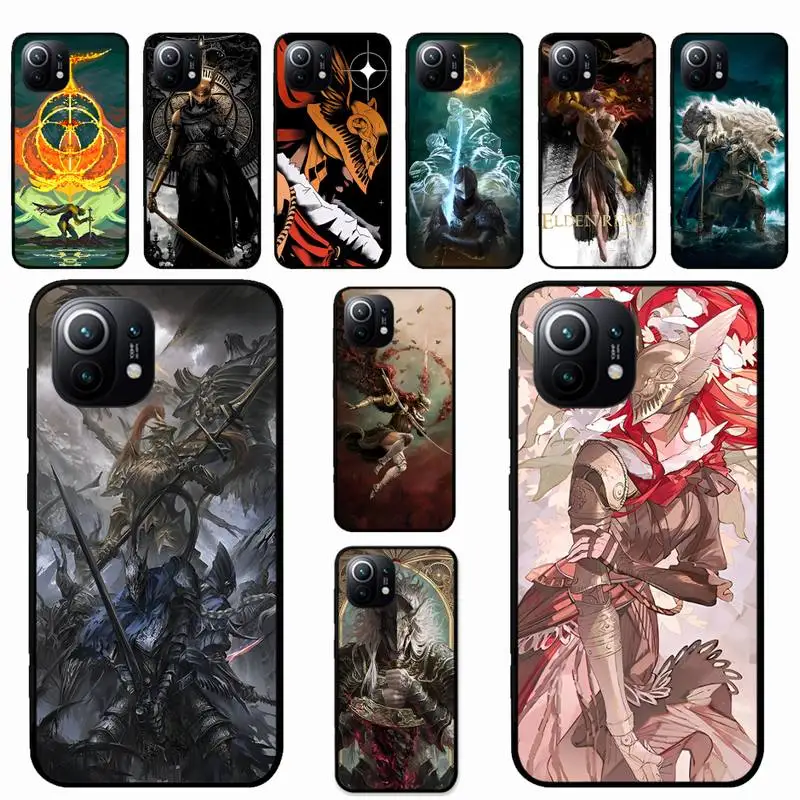 

Elden Ring Phone Case For Xiaomi Mi 5X 8 9 10 11 12 lite pro 10T PocoX3pro PocoM3 Note 10 pro lite