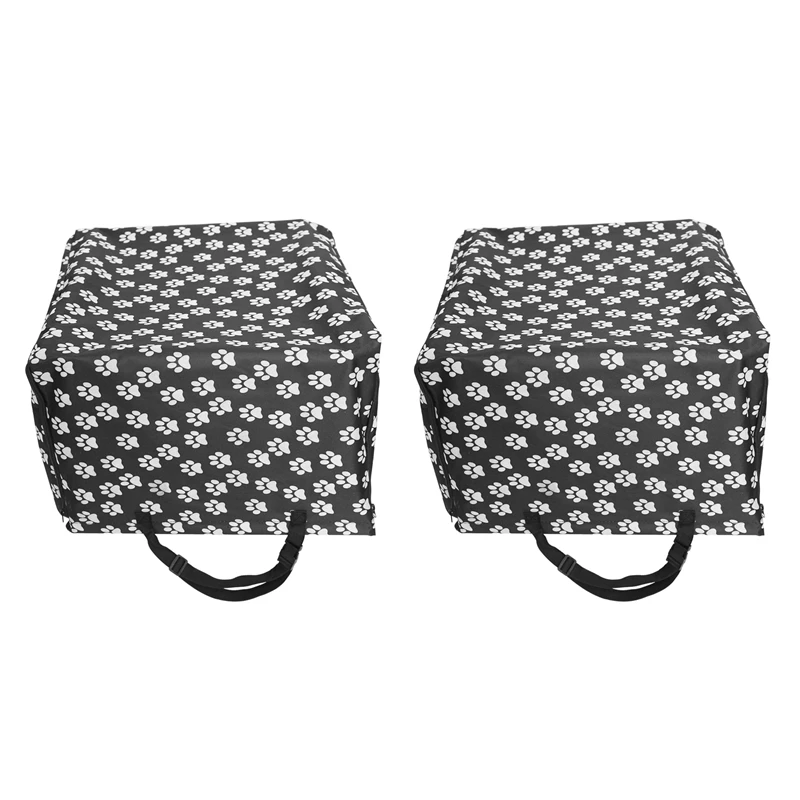 

2X Dog Car Seat Single Seat For Back Seat Waterproof Dog Seat Cover Car Seat For Pet Abrasionproof Dog Seat Cover