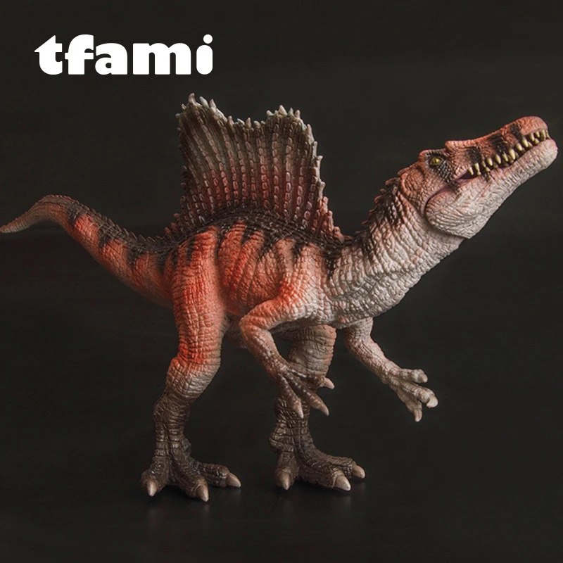 TFAMI Mini Jurassic World Dinosaurs Figure Algerian Colorful Spinosaurus Animal Toy Action Figure High Quality Toy For Kids Gift