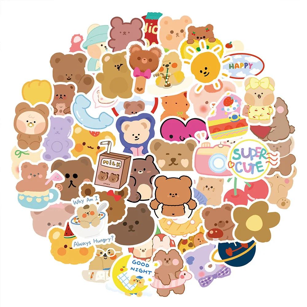 

55 шт., водонепроницаемые наклейки для скутера, гитары