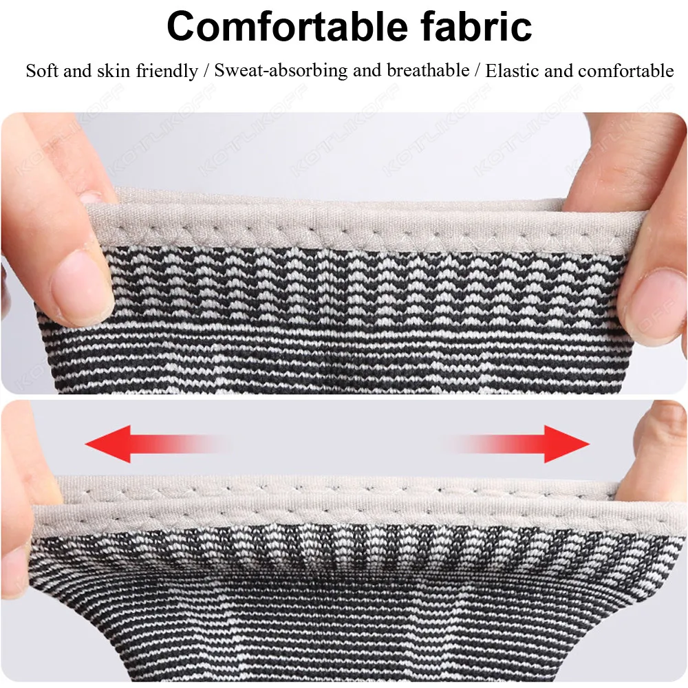 1 пара компрессионных носков Tendonitis для голеностопного бандажа графеновая защита