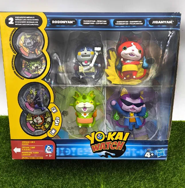 Hasbro Monsterse WatchseJibanyans Komasanes Фигурки Модель игрушки Аниме Периферийная коллекция