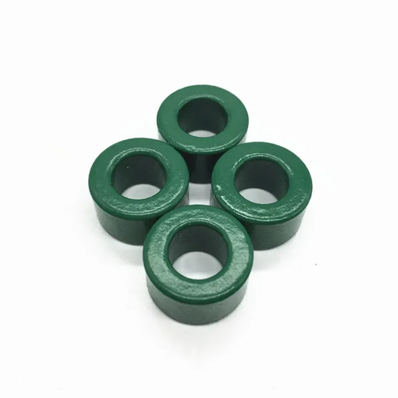 10 шт., кольцо с зеленым ферритовым сердечником, 22*14*8,0 мм, сердечник с защитой от помех