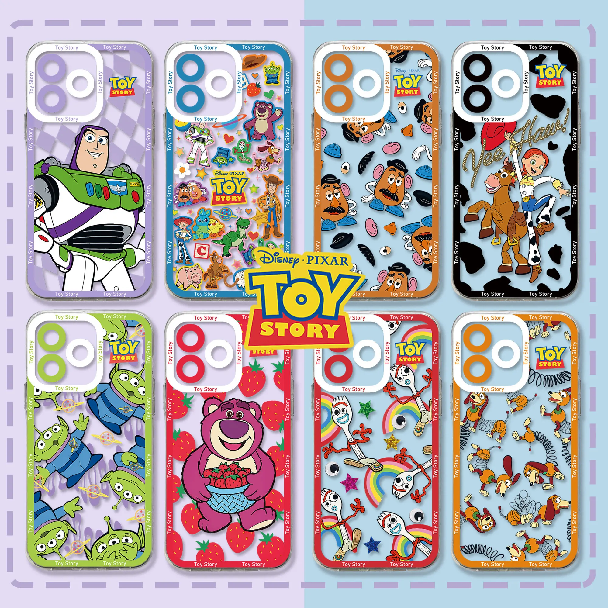 Чехол для телефона История игрушек Alien Buzz Lightyear Xiaomi Redmi Note 13 12 12S 12C 11 10 10C 13C 10s A1 A2 A3 Pro