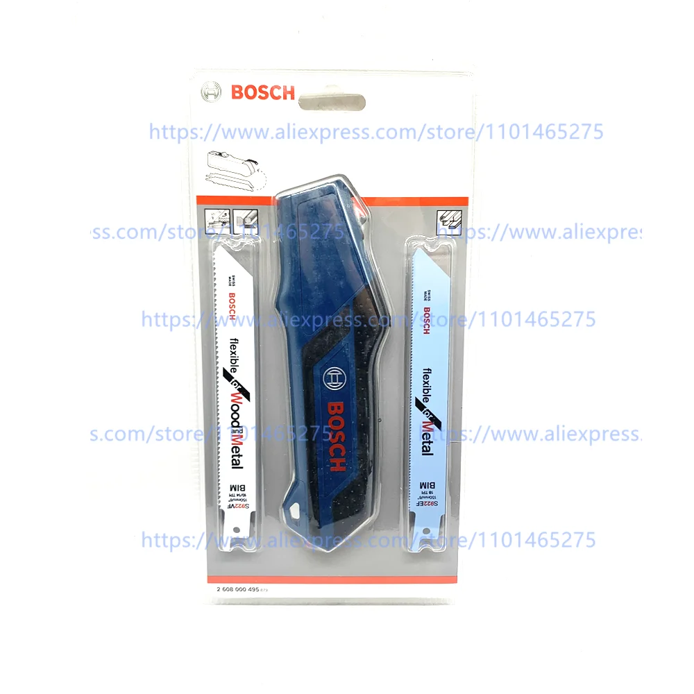 

Ручная пила Bosch S922EF S922VF с лезвиями для резки дерева, металла, пластика, труб 2608000495
